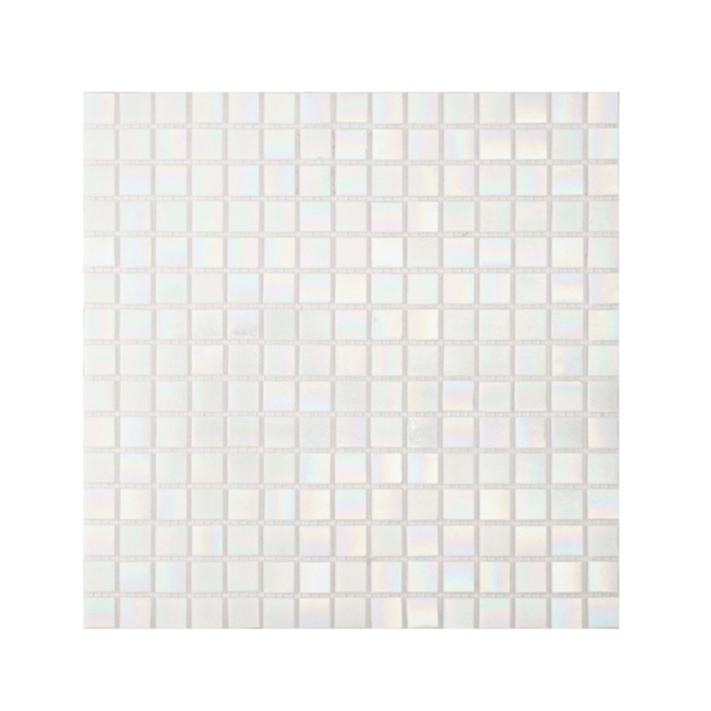 โมเสค TIMELESS TILES รุ่น POP HOLOGRAM 32.7 X 32.7 ซม. สีขาว PEARL WHITE ผิวเงา